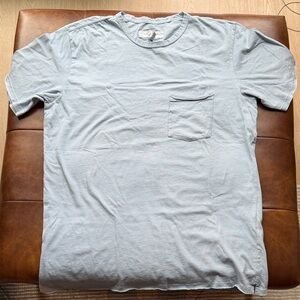 Men's Light Blue Crew Neck T-Shirt